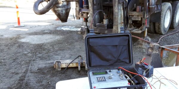 photo of a Ground Penetrating Radar used for concrete drilling